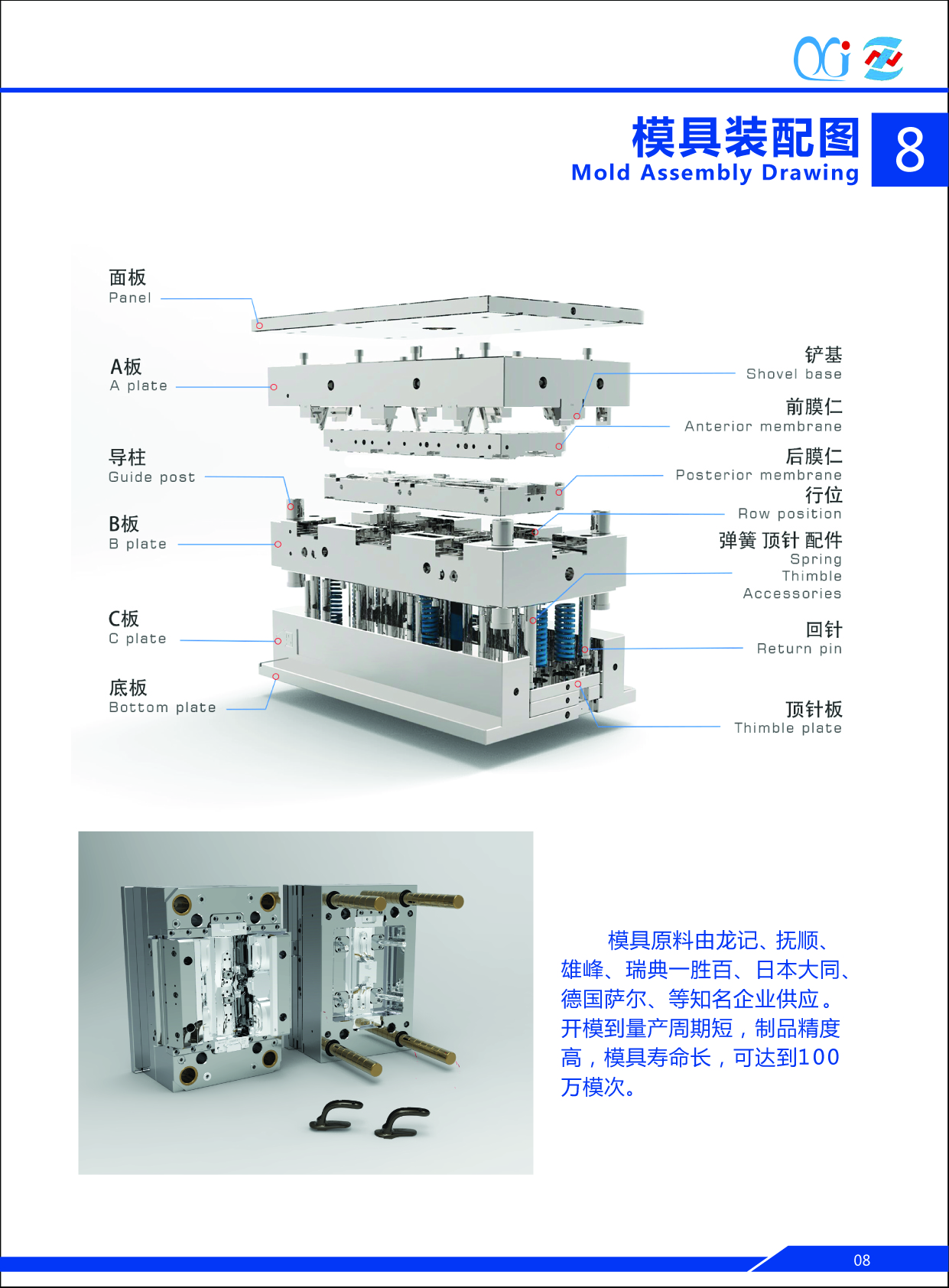 旭錦塑膠模具公司模具工廠