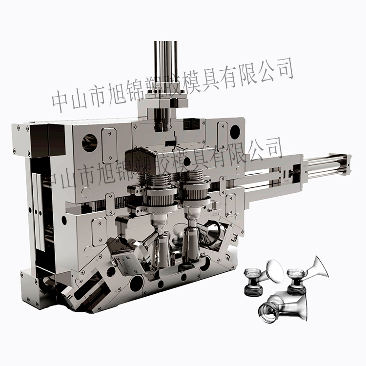 開模模具設(shè)計(jì)制作注塑加工-吸奶器模具